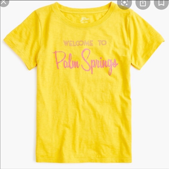 J. Crew Tops - Welcome to Palm Springs T-shirt